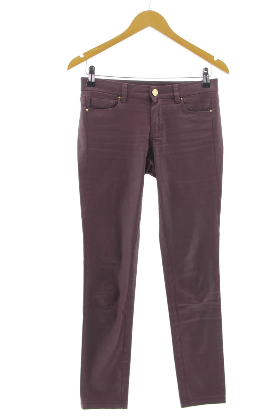 Jeans de Massimo Dutti de la talla 34, de color viola