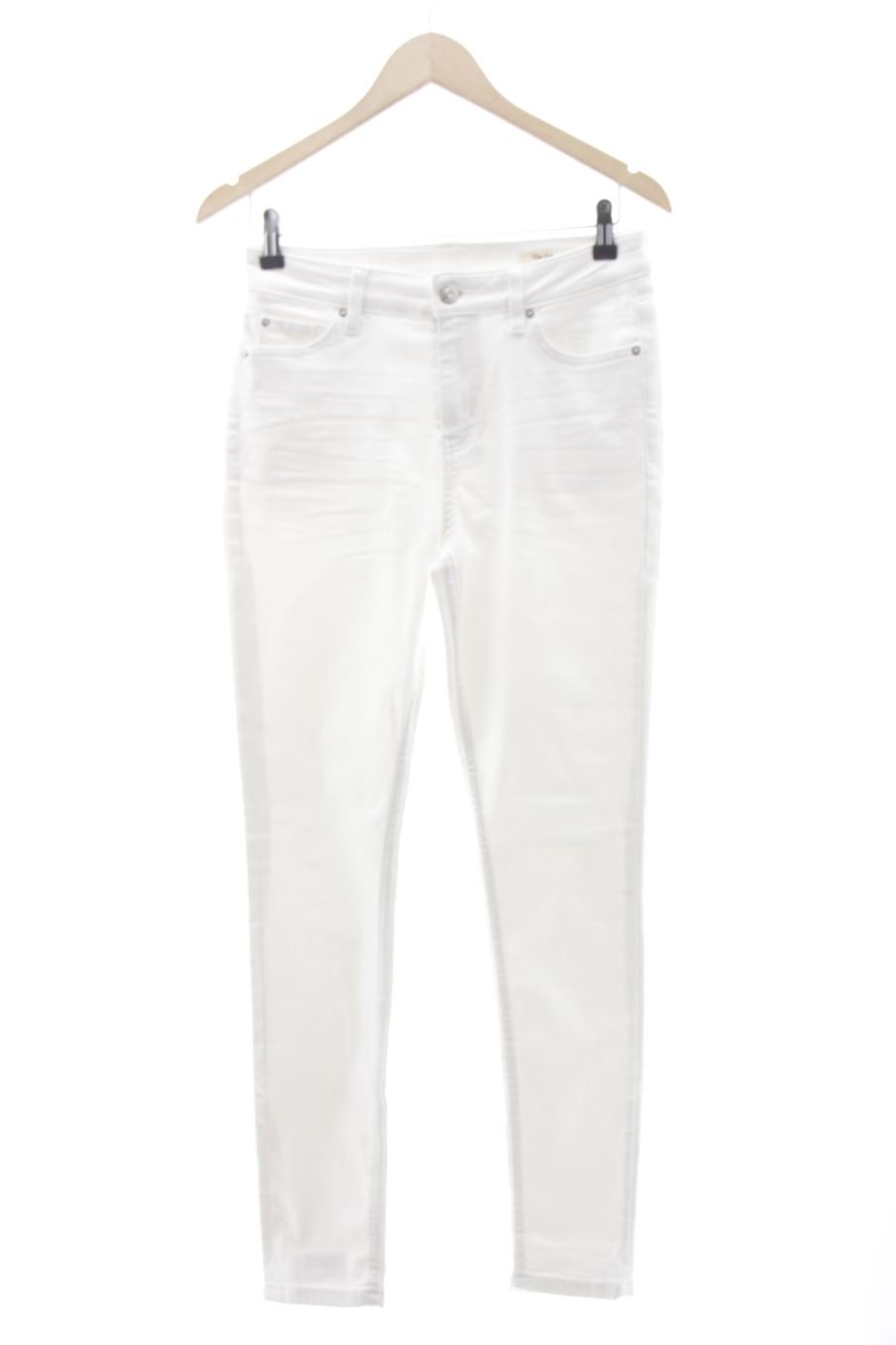 Vaquero de PERCENTIL de la talla 38, de color blanco de ropa vaquera
