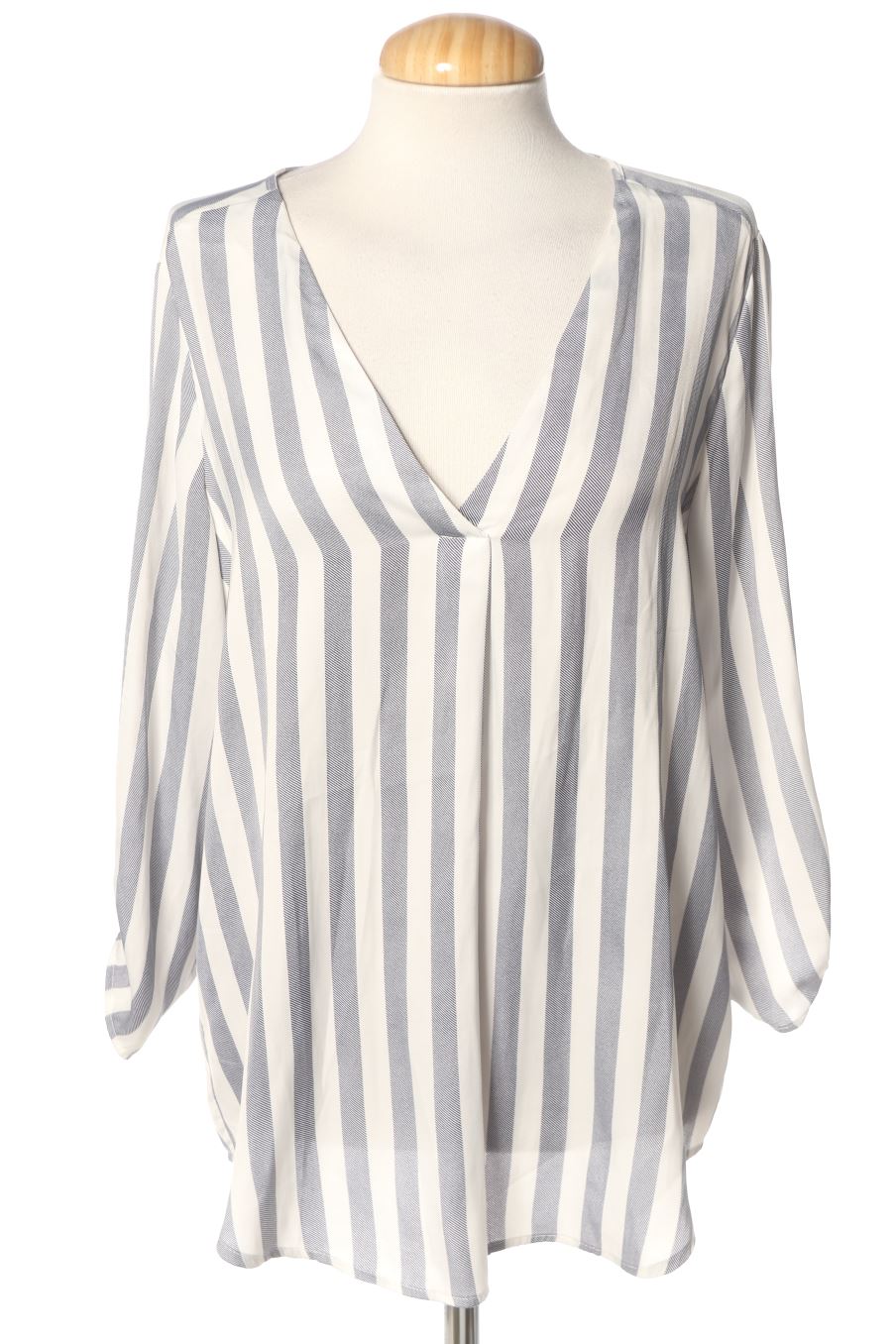 Blusa de manga larga de Stradivarius de la talla XL, de color rayas