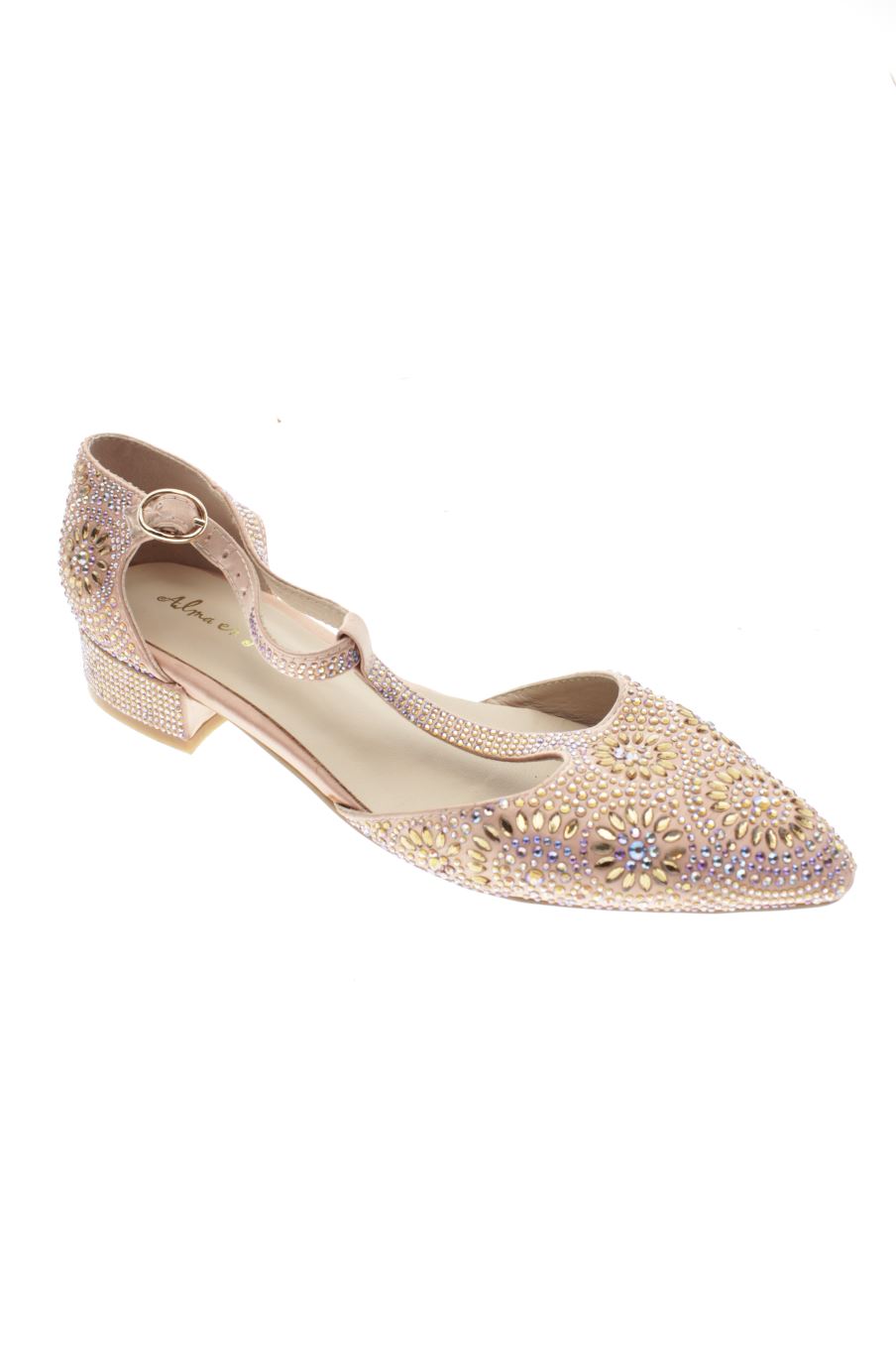Sandalias planas de Alma En Pena. de la talla 38, de color rosa de