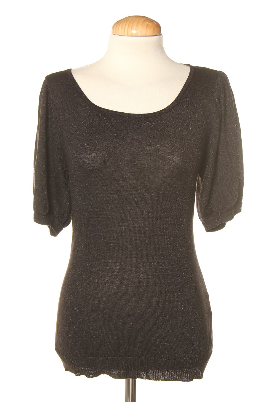 Blouse à manches courtes Mystic de la taille 40, de couleur noir