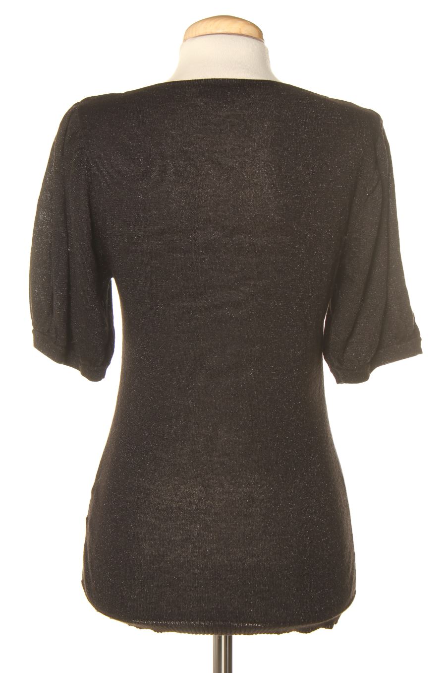 Blouse à manches courtes Mystic de la taille 40, de couleur noir