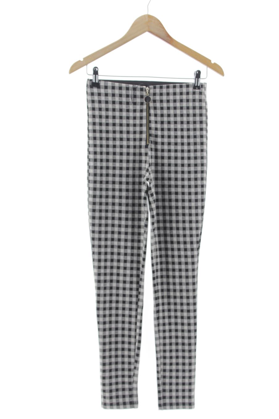 Pantaloni de Zara de la talla S de color quadri