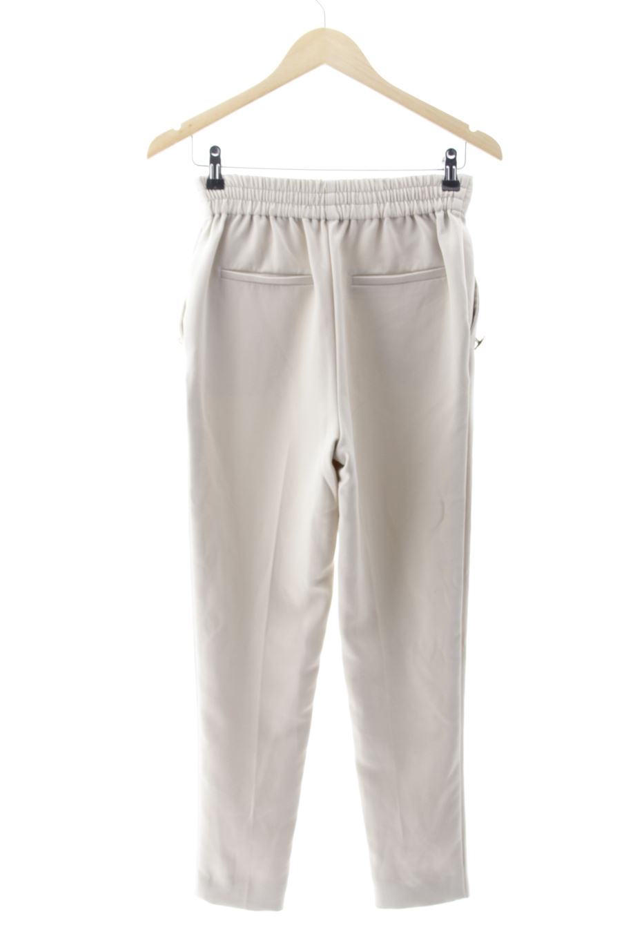 Pantalon Zara de la taille XS, de couleur beige