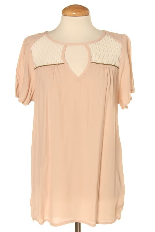 Blusa a maniche corte