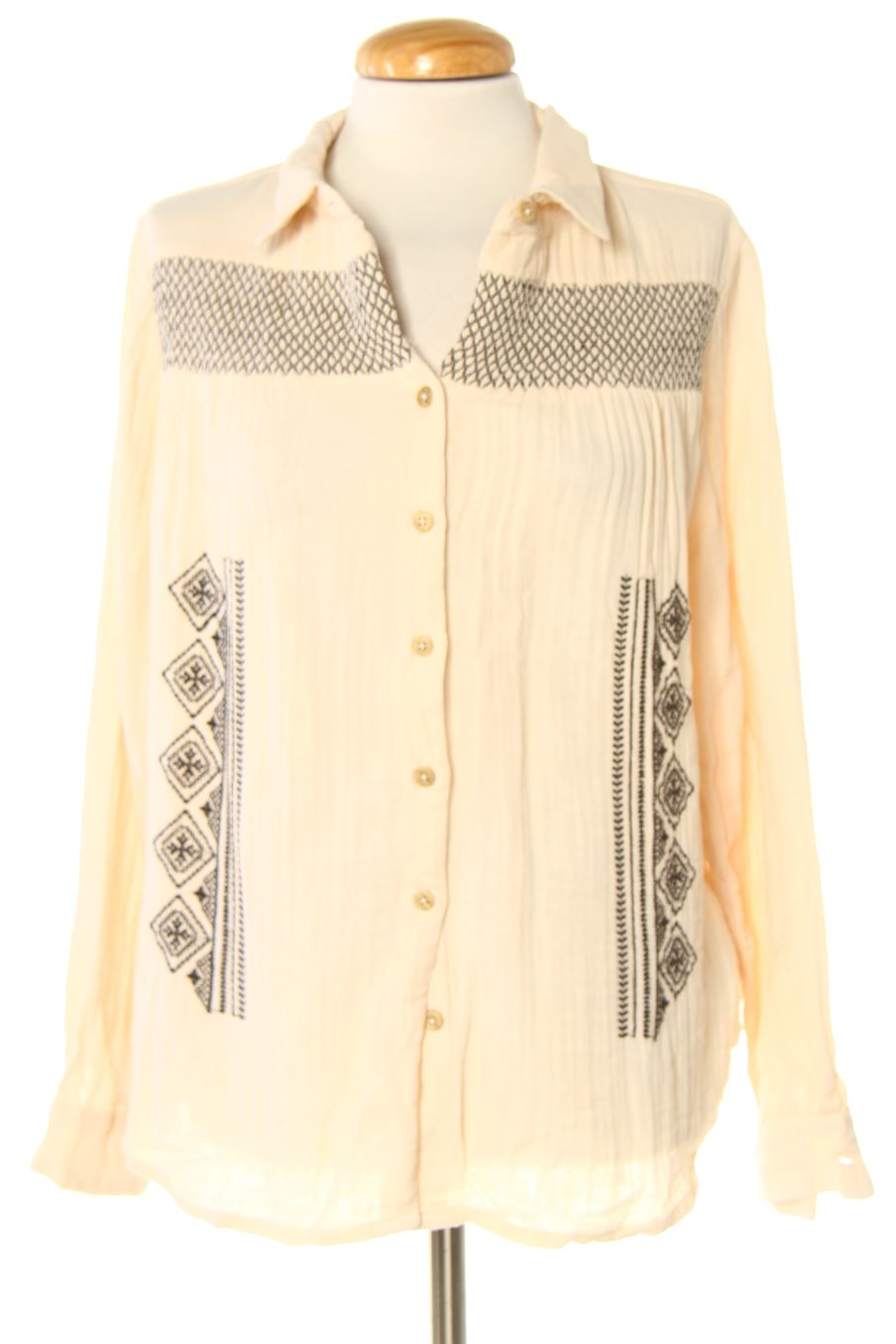 Chemise Cortefiel de la taille L, de couleur beige