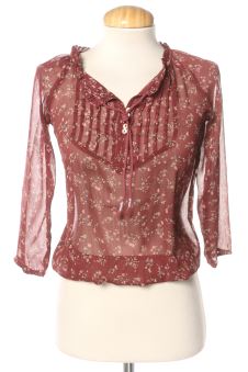 Blusa de manga larga XS Bershka, foto 1 de 2