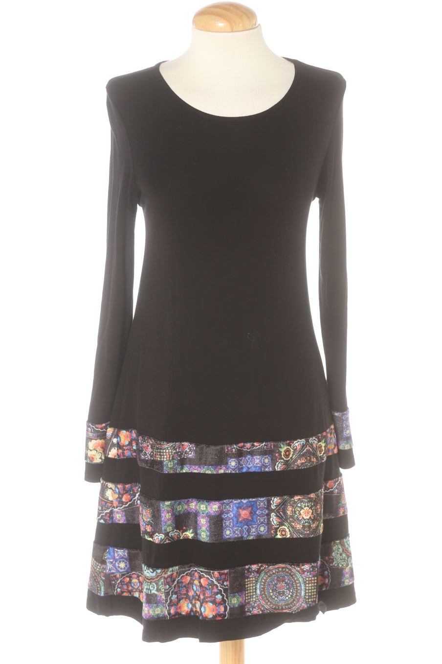 Robe casual Desigual de la taille XS, de couleur noir