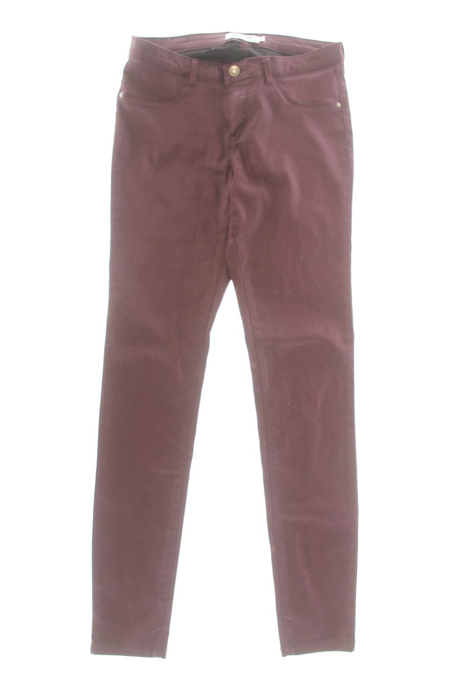 Jeans Naf Naf de la taille 38, de couleur bordeaux de denim