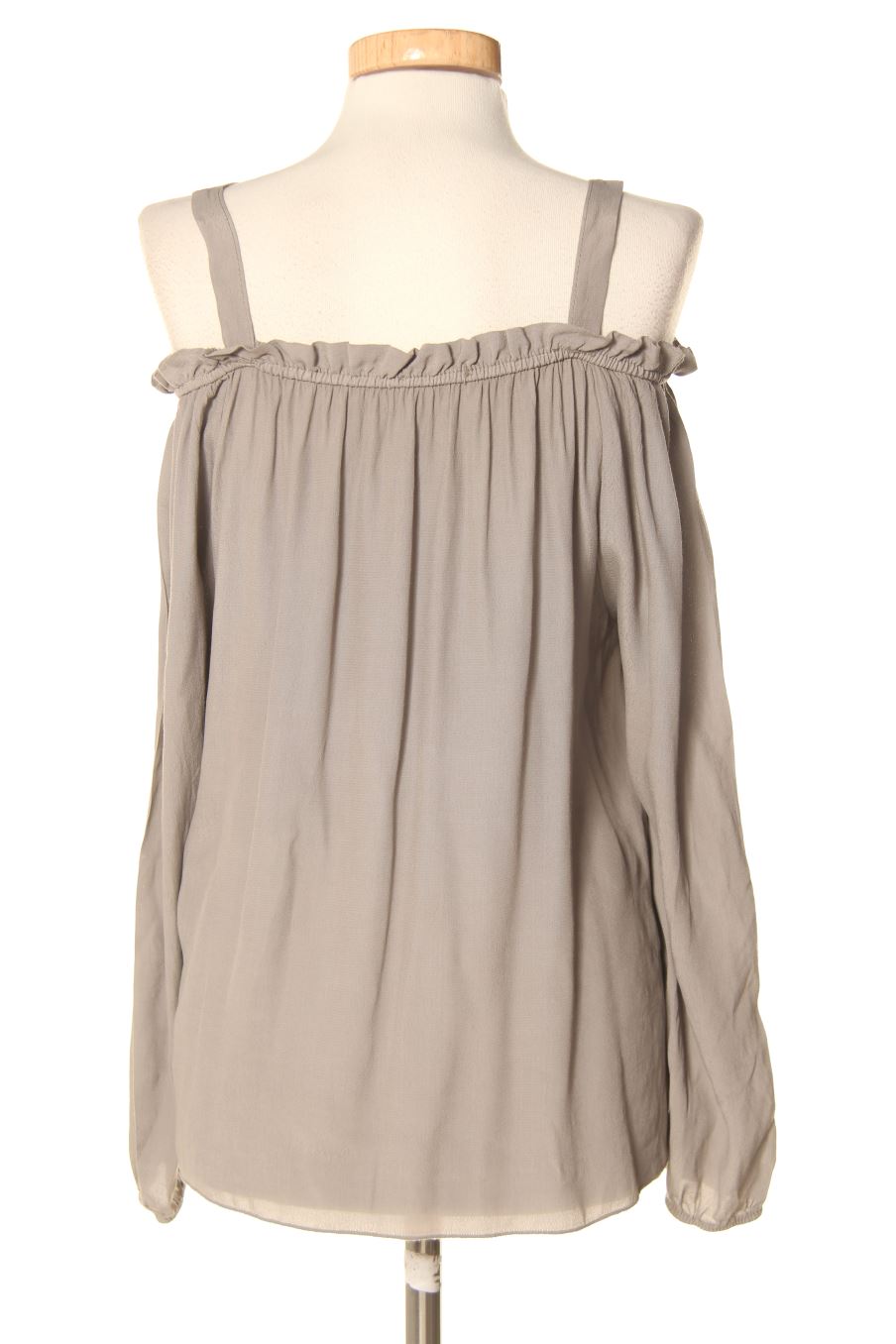 Blouse à manches longues Brownie de la taille S, de couleur gris