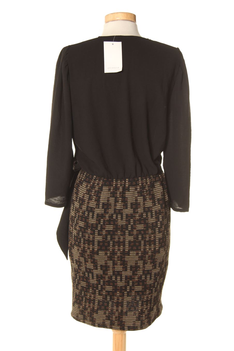 Robe casual Promod de la taille M, de couleur noir