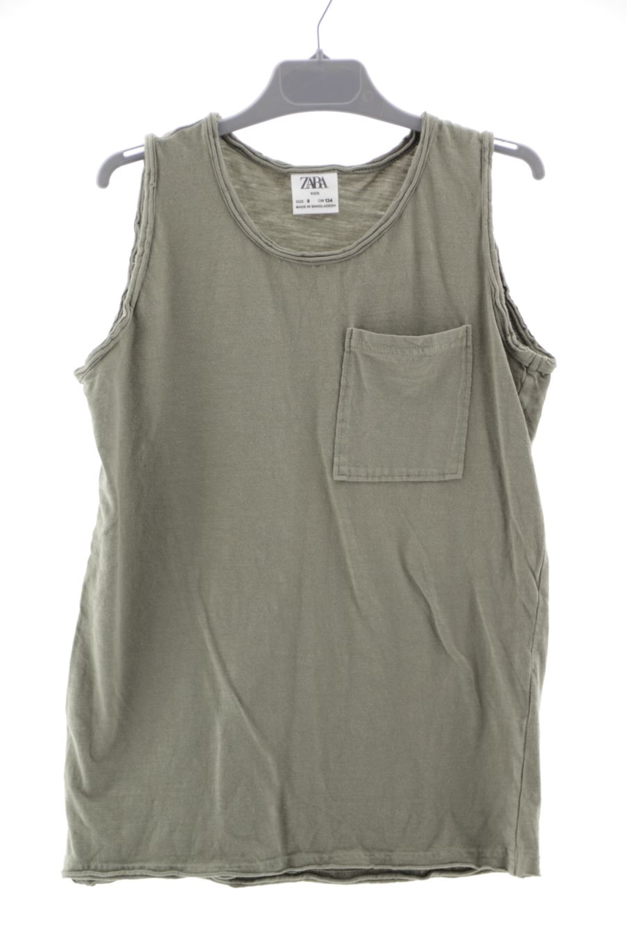 Camiseta sin mangas de Zara de la talla 9 años de segunda mano