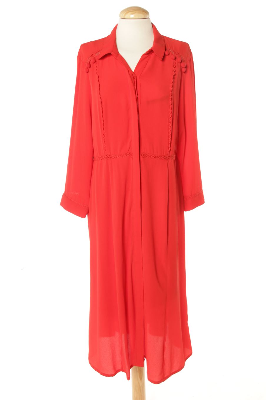 Robe casual Tintoretto de la taille 44, de couleur rouge