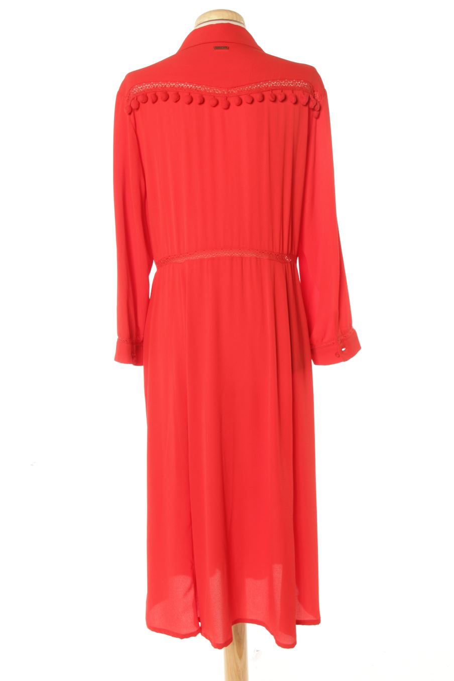 Robe casual Tintoretto de la taille 44, de couleur rouge