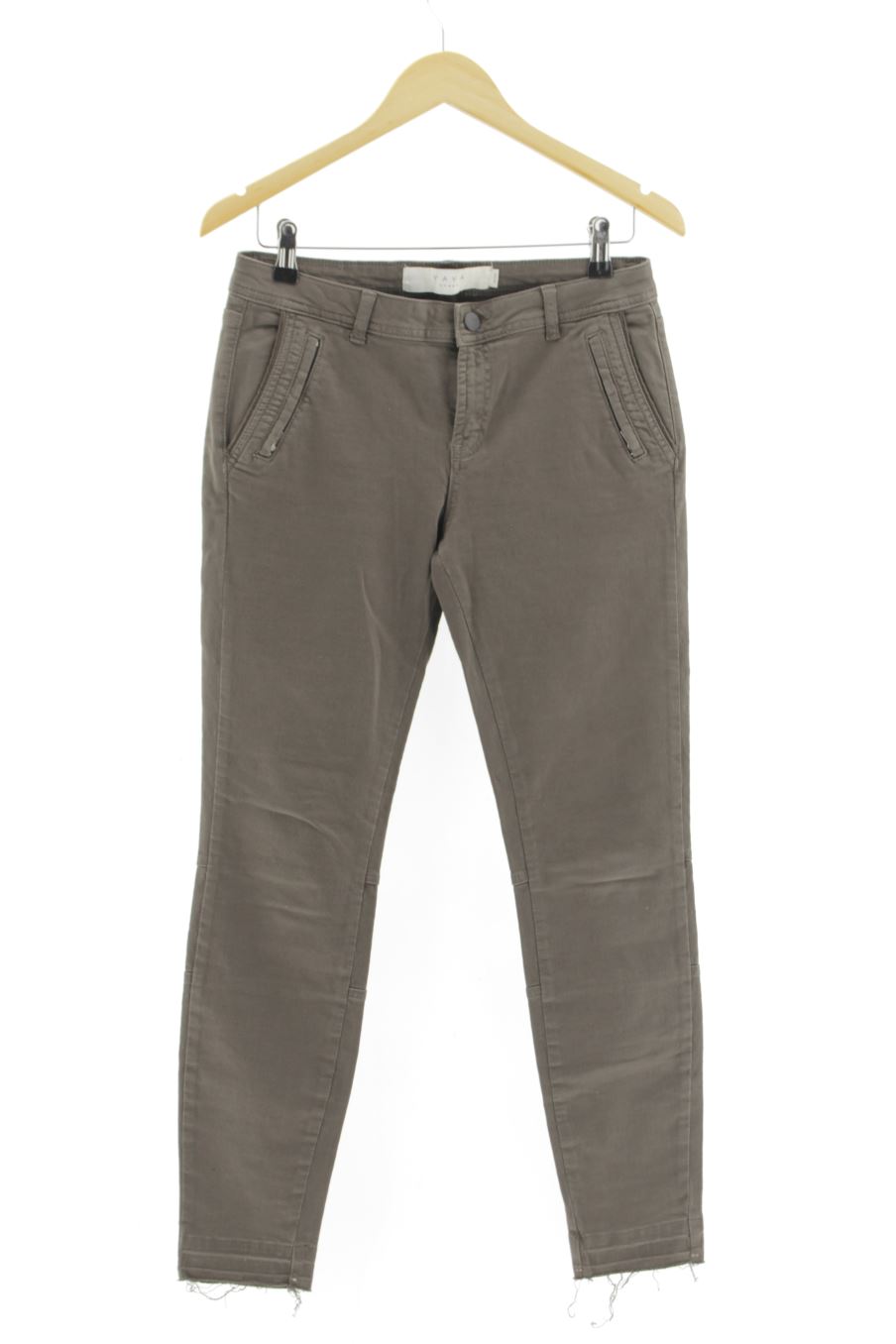 Leggins Yaya de la taille 34, de couleur marron de denim