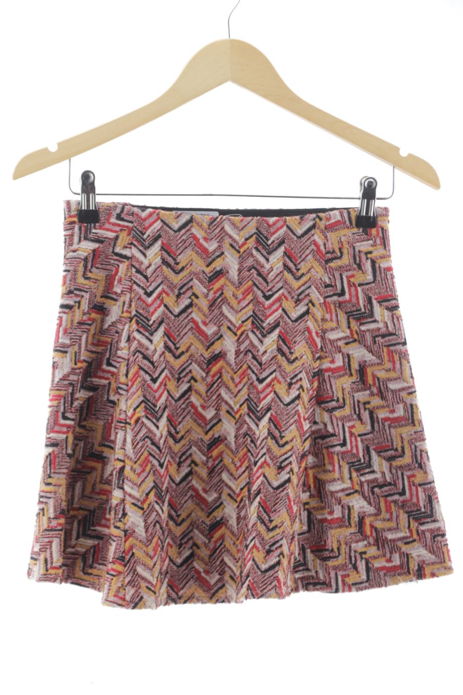 Falda de Zara de la talla M, de color estampado