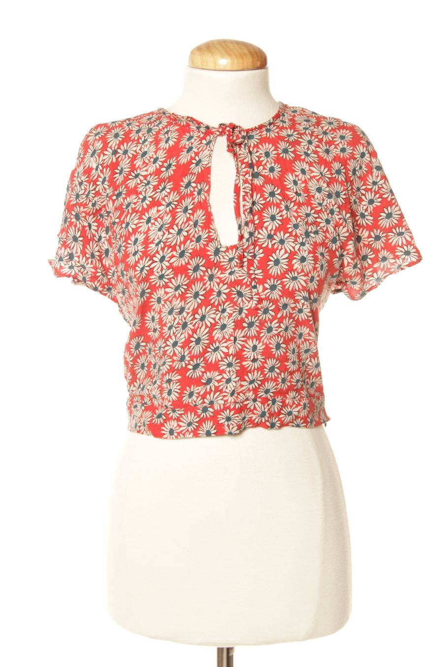 Top de Trafaluc de la talla S, de color flores