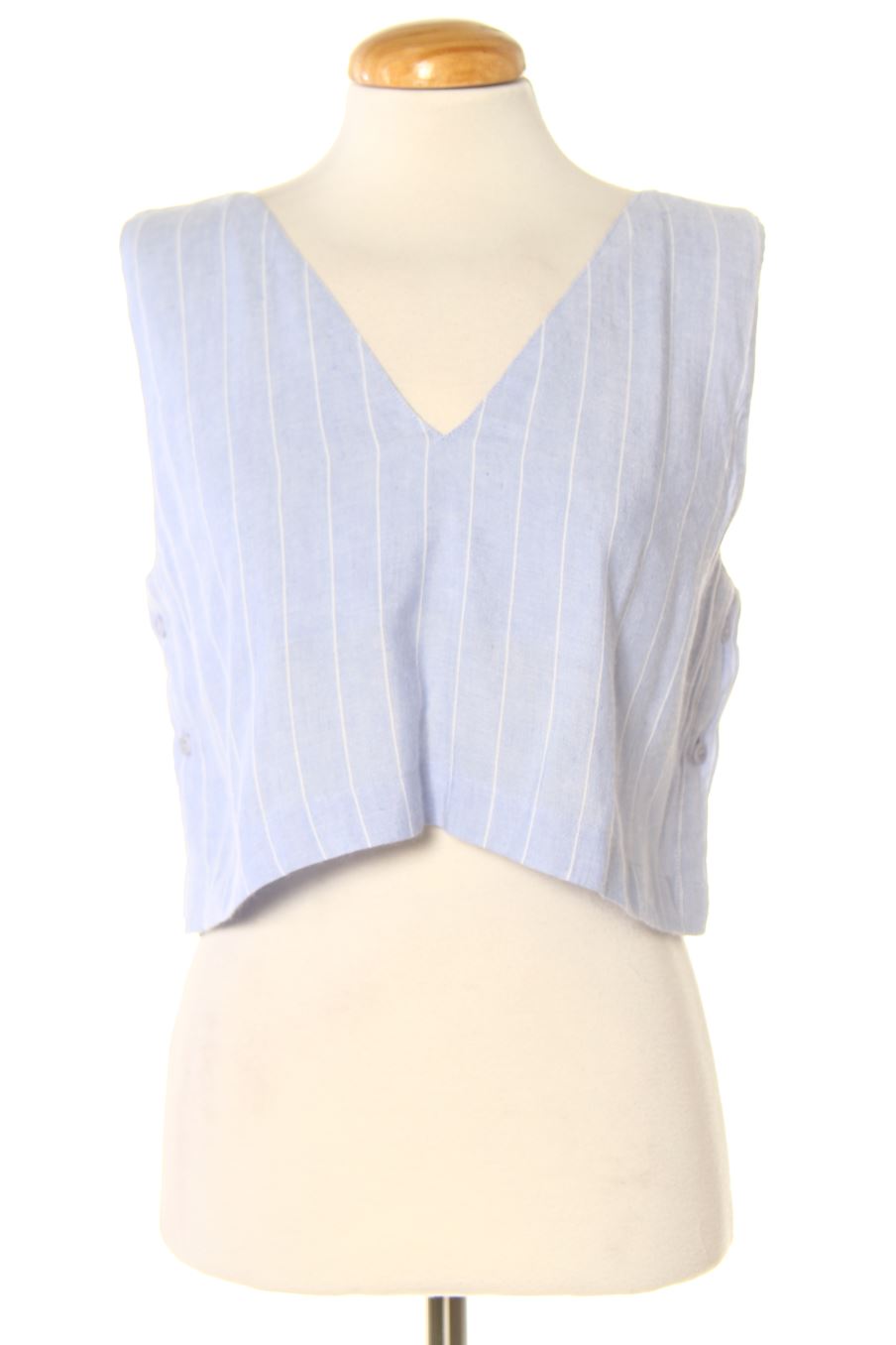 Boléro sans manches IKIKIZ de la taille S, de couleur beige