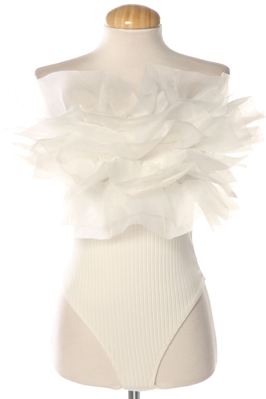 Body von Zara Größe M, Farbe Weiss, für