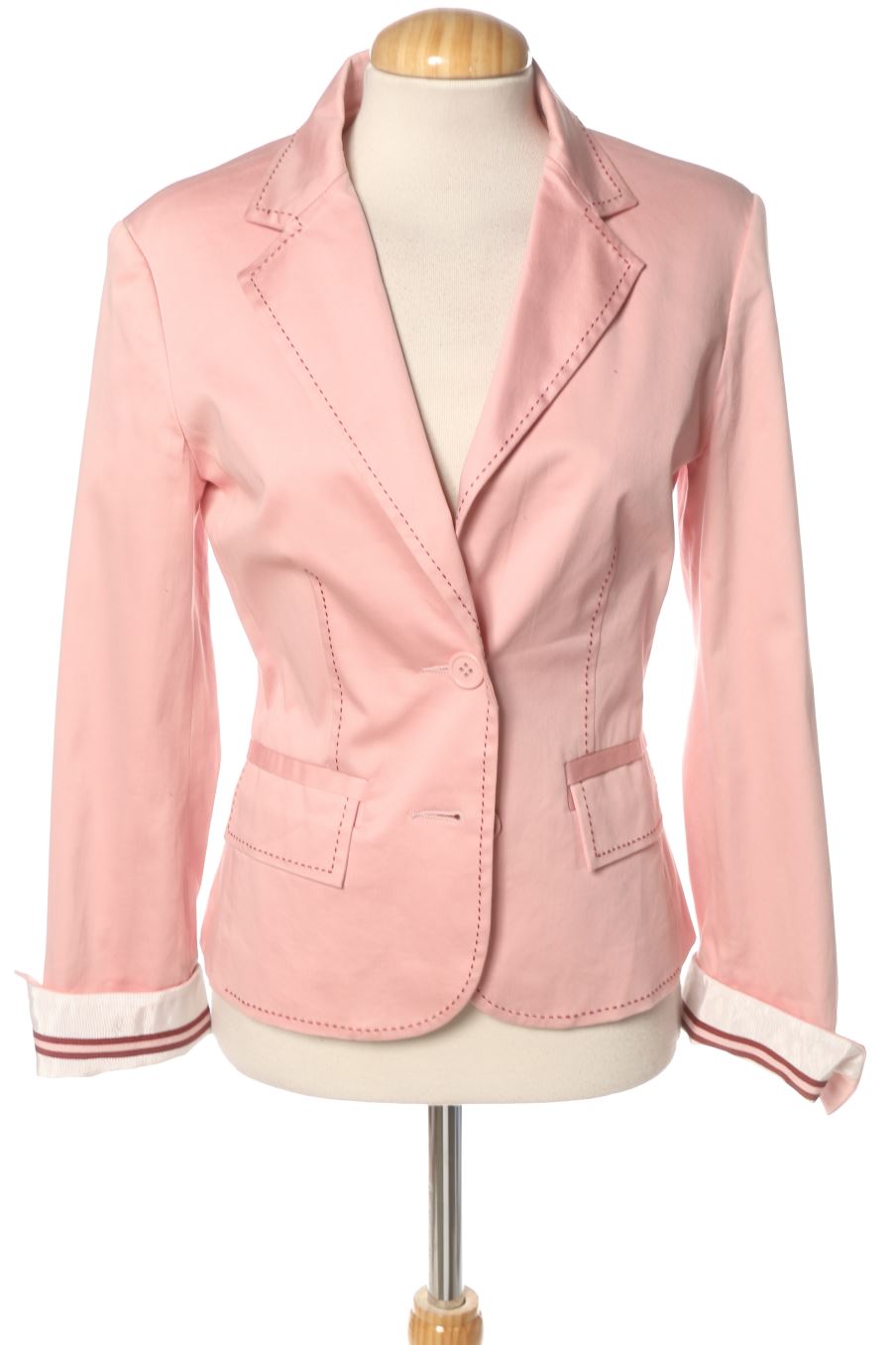 Blazer de Mango de la talla 38, de color rosa