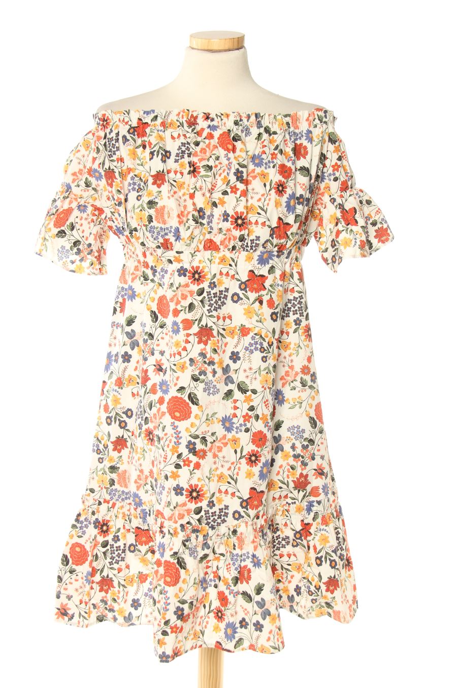 Robe casual Fórmula Joven de la taille 38, de couleur fleurs