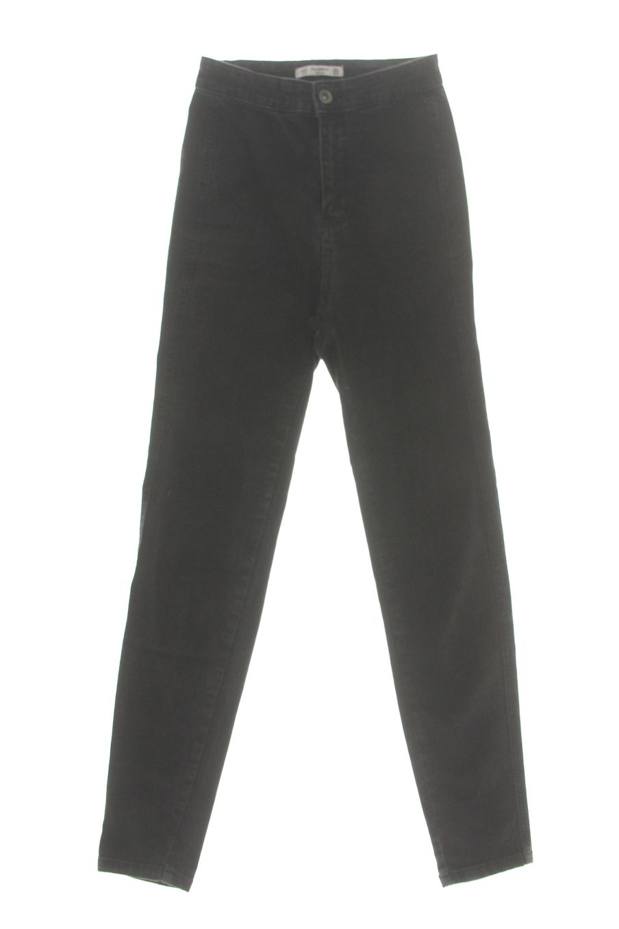 Vaqueros de Pull & Bear de la talla 34, de color negro de ropa vaquera