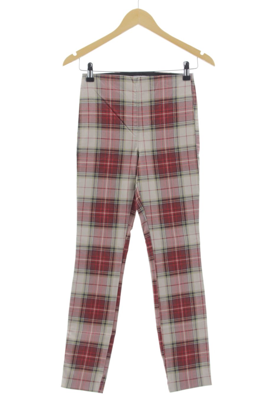 Pantalón de H&M de la talla 34, de color cuadros
