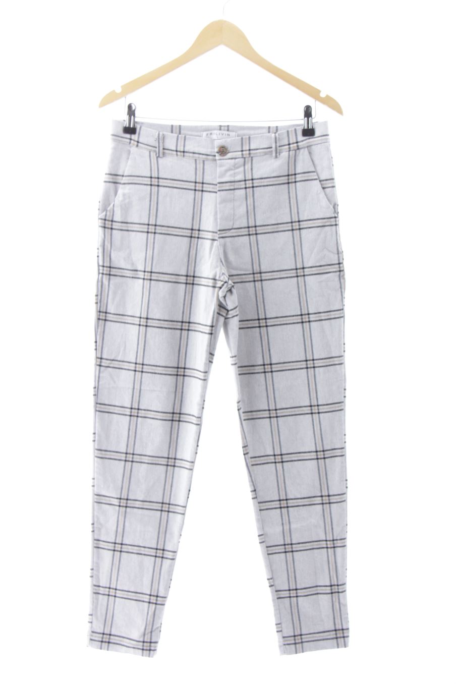 Pantalon FRILIVIN de la taille L, de couleur carreaux