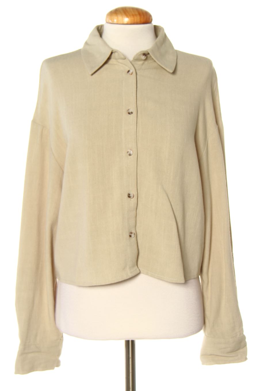 Chemise Stradivarius de la taille XS, de couleur vert