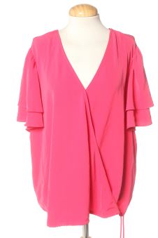 Blusa de manga corta XXL Violeta (by Mango ), foto 1 de 2