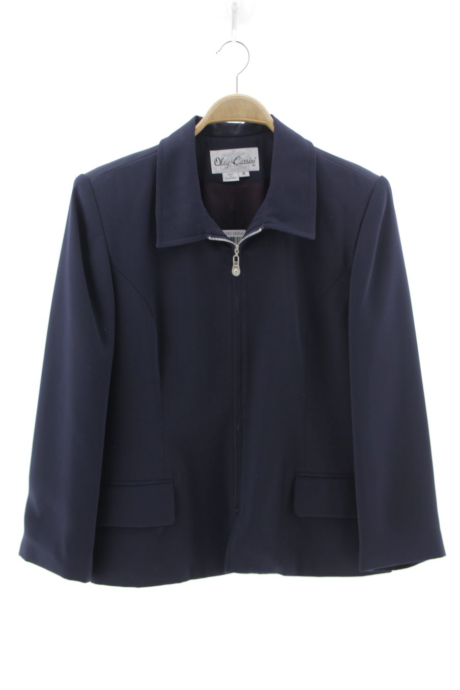 Costume Oleg Cassini de la taille XL, de couleur bleu marine