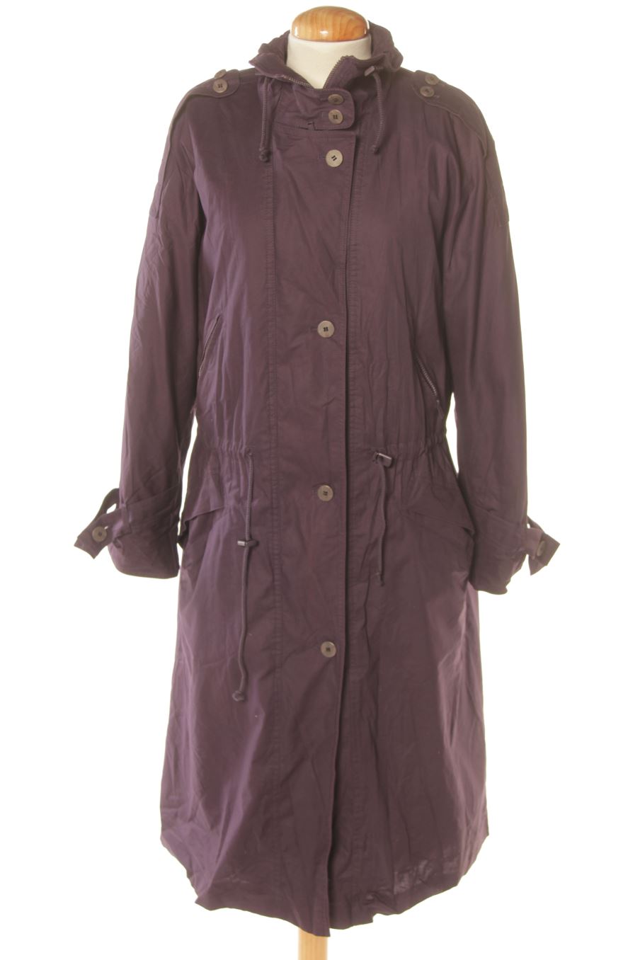 Abrigo de GORE-TEX de la talla 48, de color morado