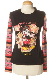 Langärmeliges T-Shirt M Disney (DESIGUAL)