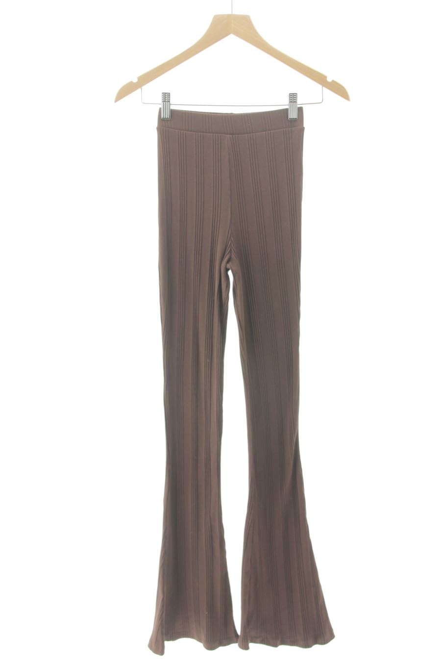 Pantaloni casual de Zara de la talla S, de color marrone