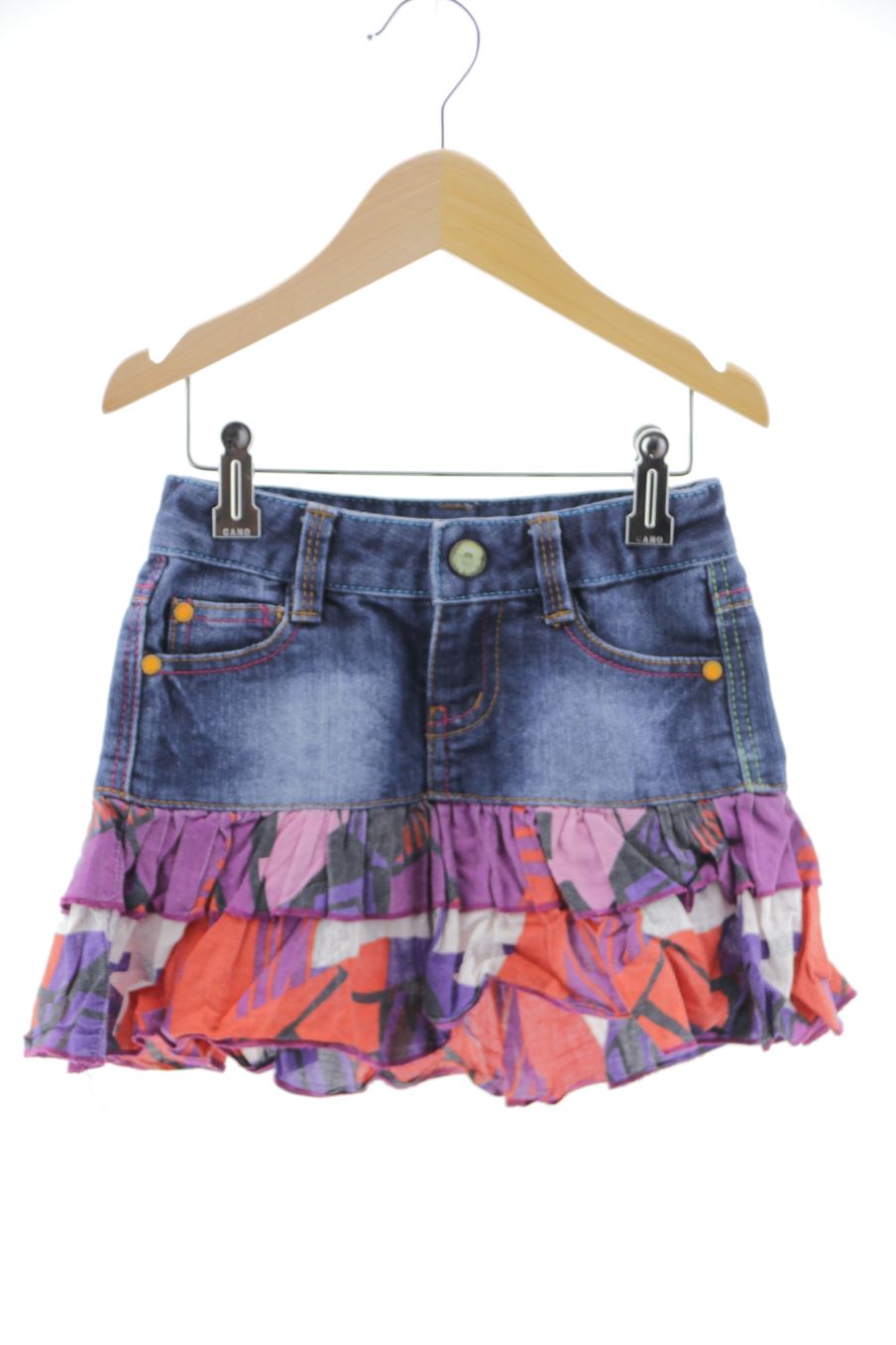 Jupe Desigual de la taille 4 ans de denim de seconde main