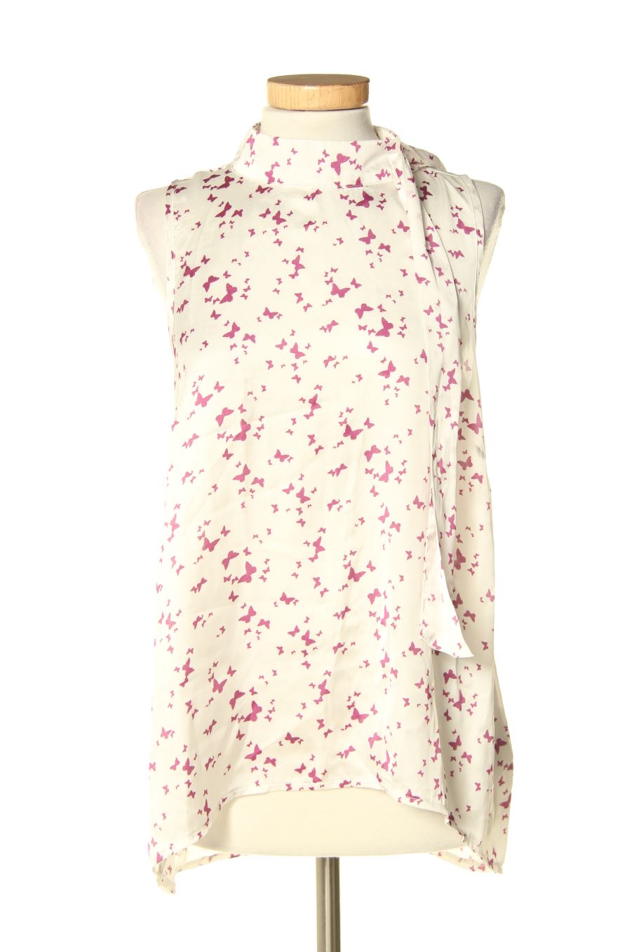 Top de Am Christine de la talla L, de color morado