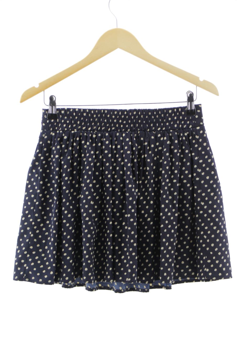 Jupe Mango de la taille S, de couleur bleu marine