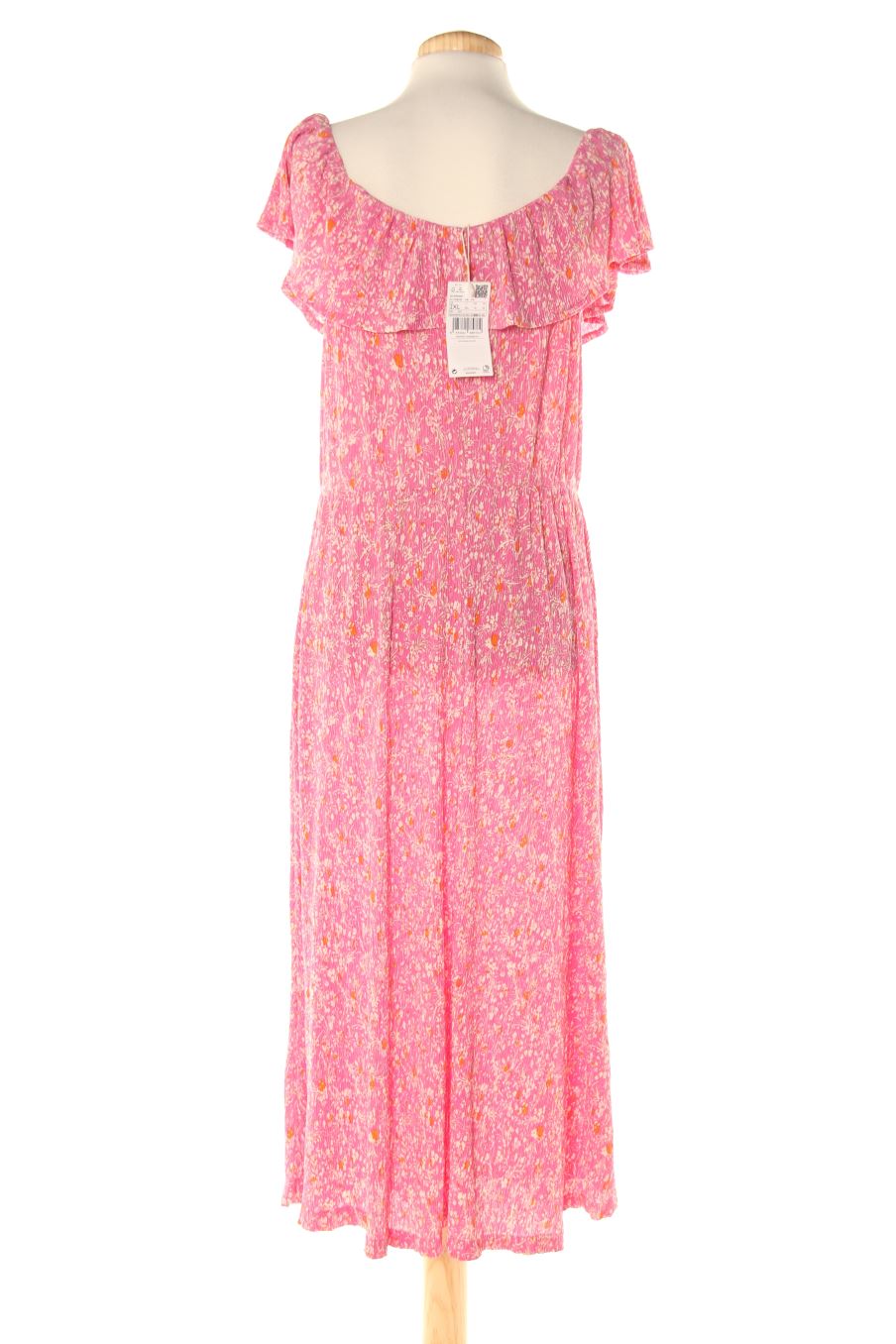 Robe casual Mango de la taille XXL, de couleur fleurs