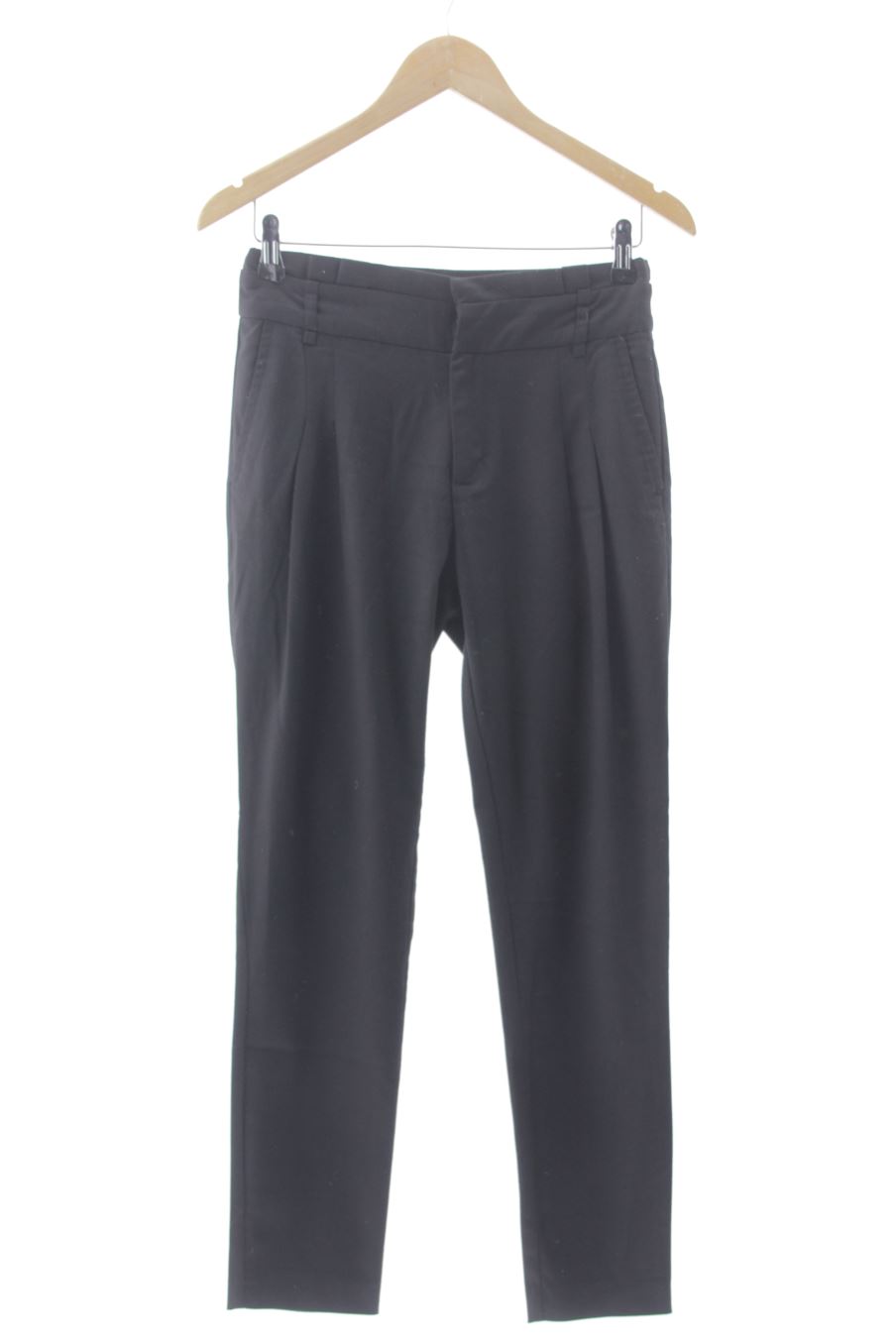 Pantalón de Zara de la talla XS, de color negro