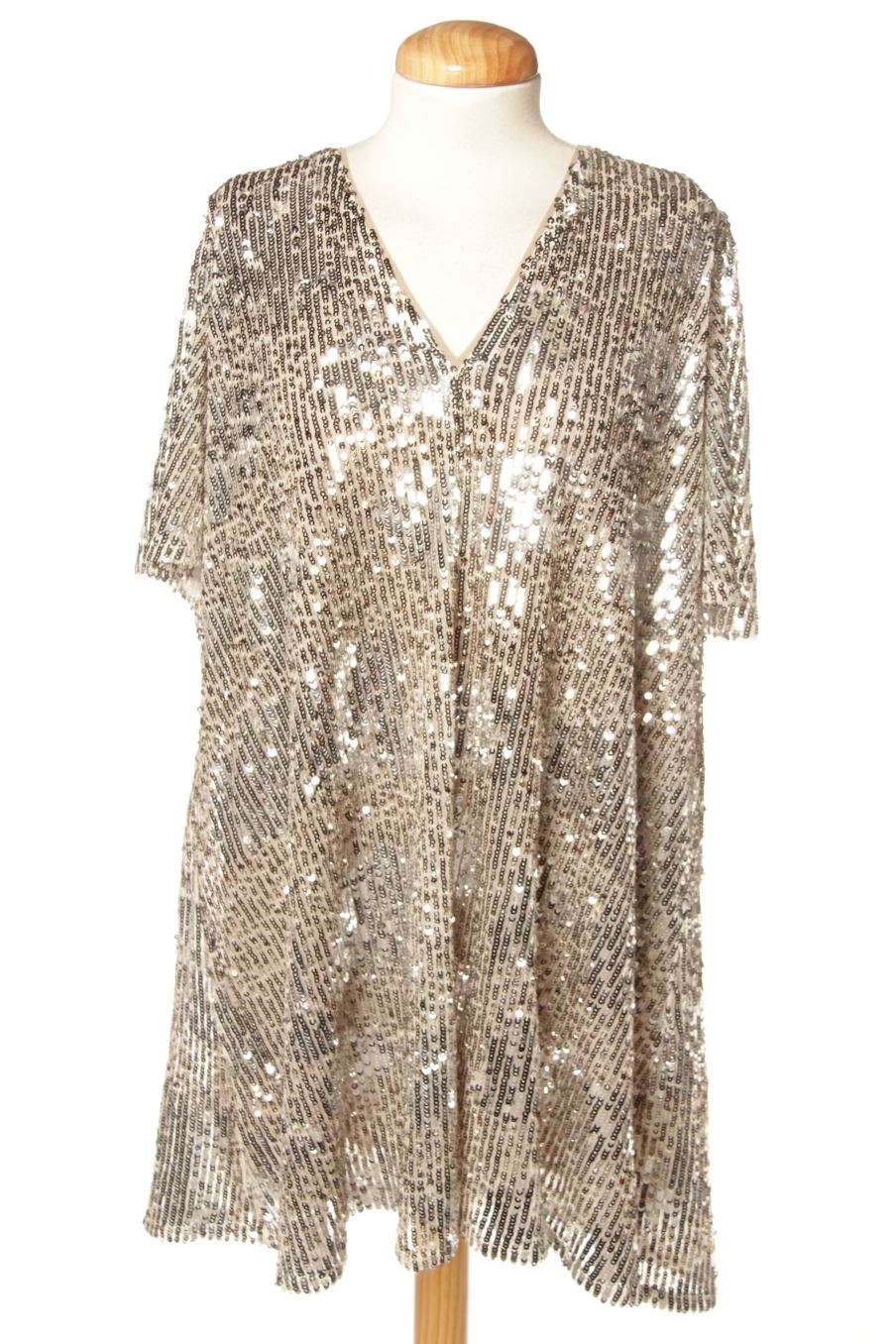 Robe trf (ZARA) de la taille L, de couleur gris