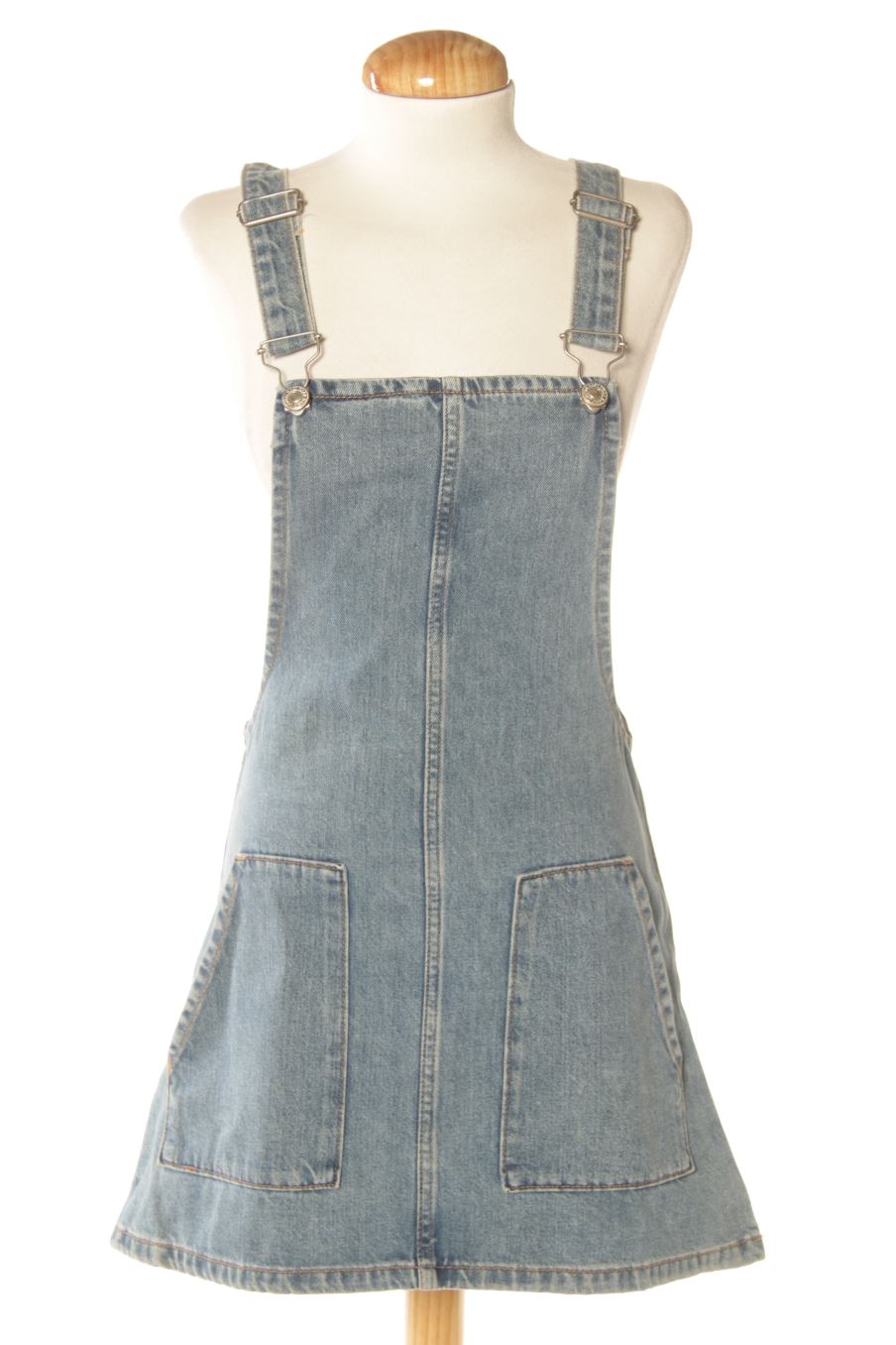 Robe casual Easy wear de la taille XS, de couleur bleu de denim