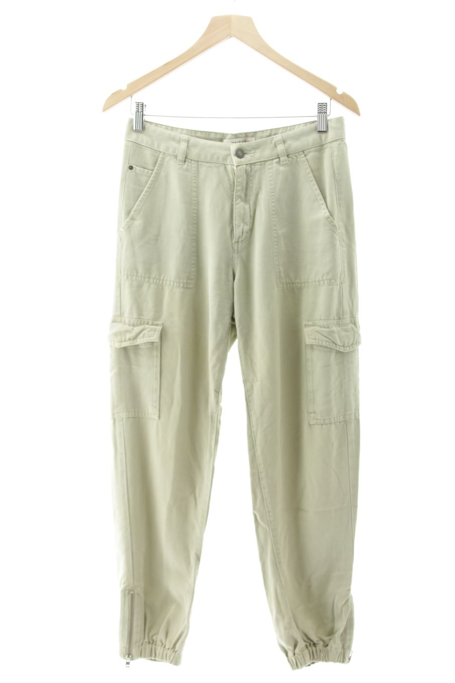 Pantalón Casual de Guess de la talla 36, de color verde