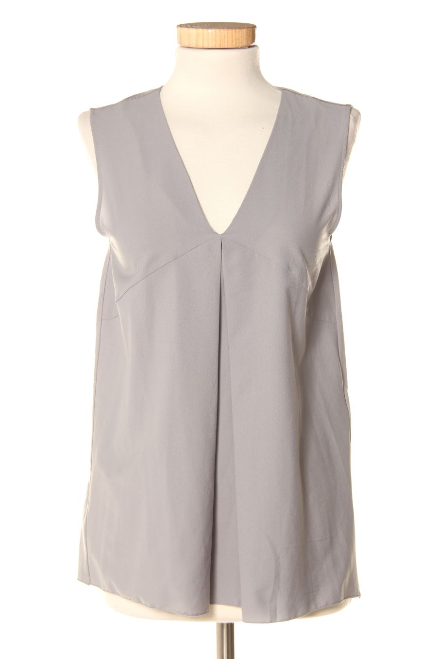 Top BIMBA Y LOLA de la taille XS, de couleur gris