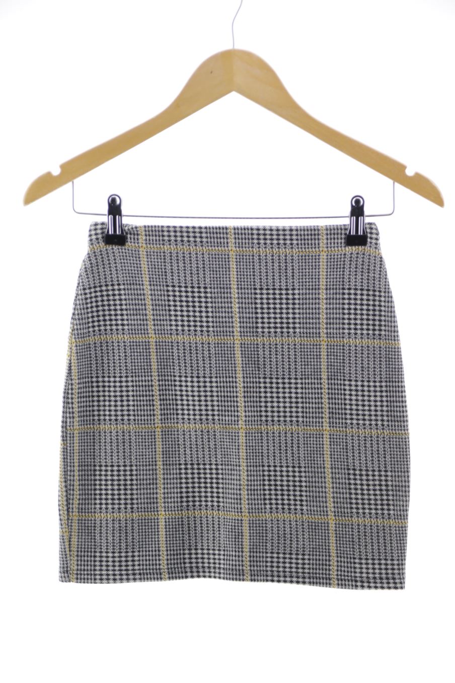 Gonna de Pull & Bear de la talla S, de color quadri