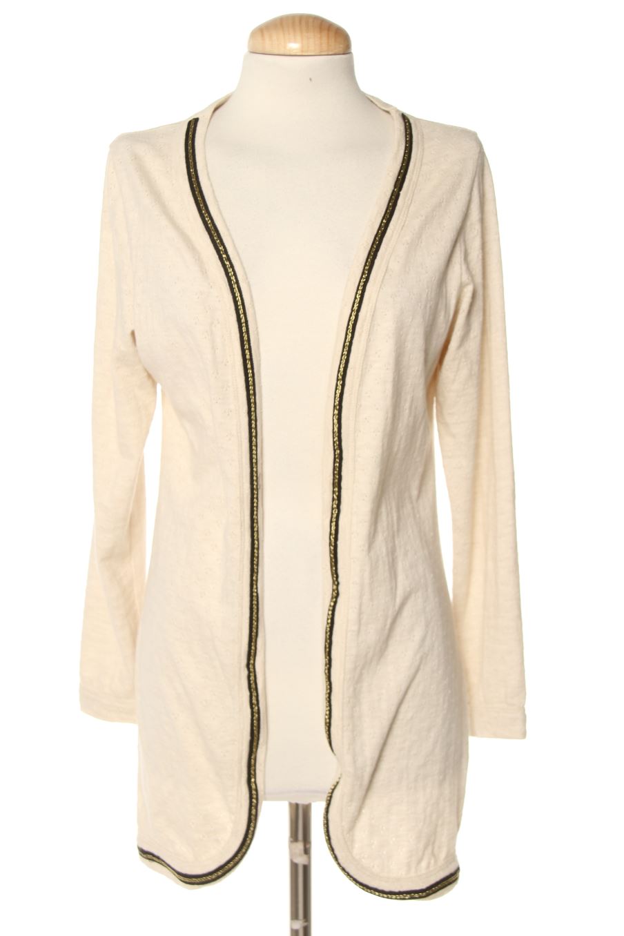 Gilet Dolores Promesas de la taille XS, de couleur beige