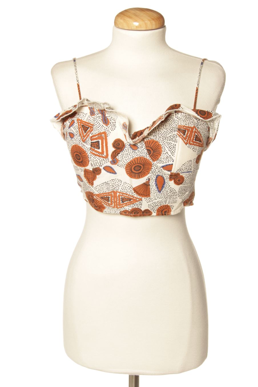 Top de Pull & Bear de la talla XS, de color estampado