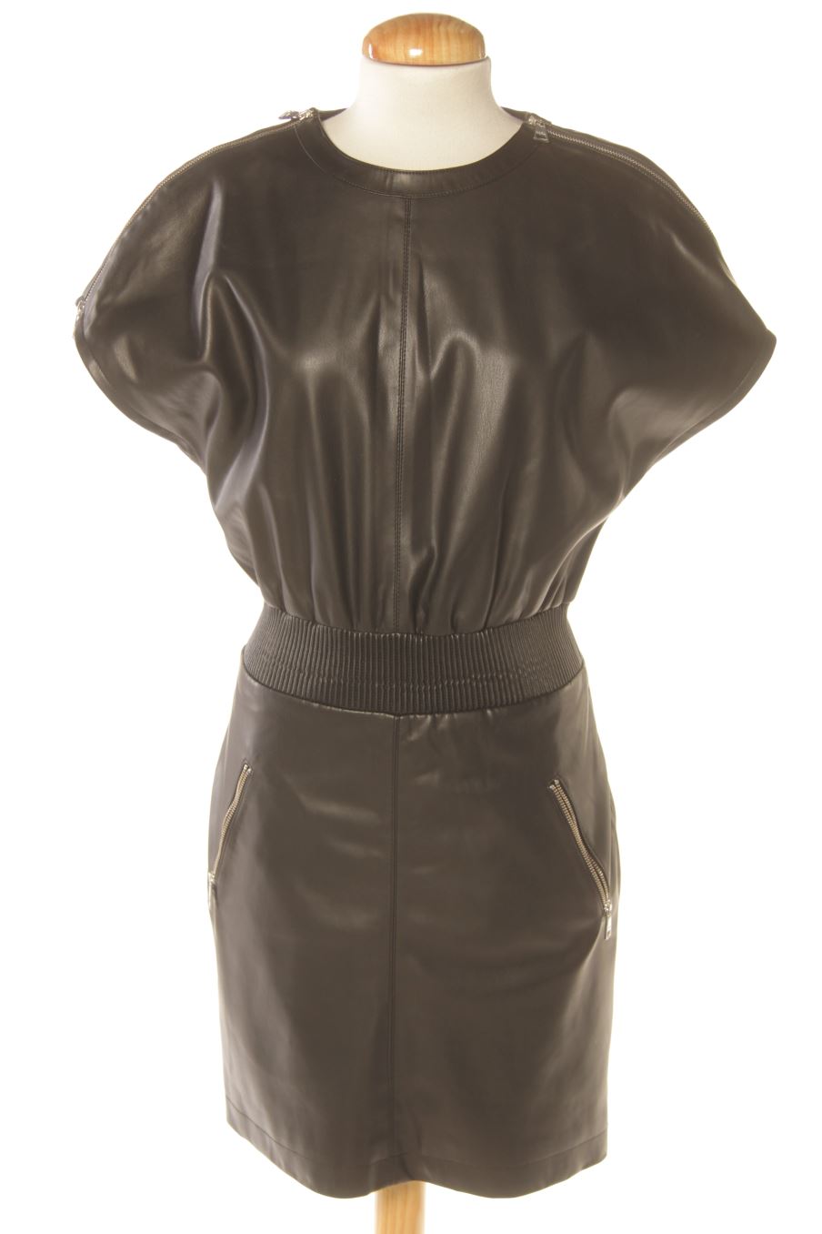 Vestido casual de Karl Lagerfeld de la talla 32, de color negro de sintético