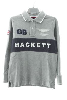 Polo a maniche lunghe 5 anni Aston Martin Racing By Hackett