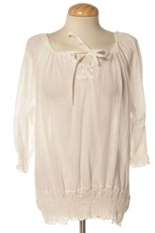Blouse à manches longues L Natural Colección
