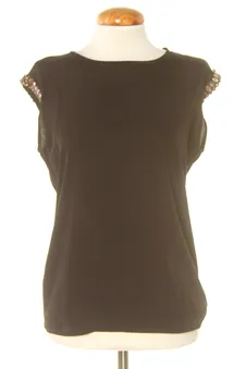 Blusa de manga corta M Manila Grace, foto 1 de 2